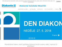 Tablet Screenshot of diakonievm.cz